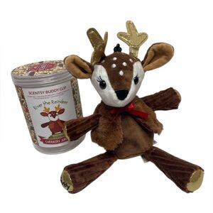 Scentsy Buddy Clip River The Reindeer Cherries Jubilee Scent Plush Stuffed Toy